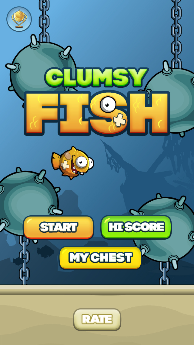 Flappy The Clumsy Fish Game