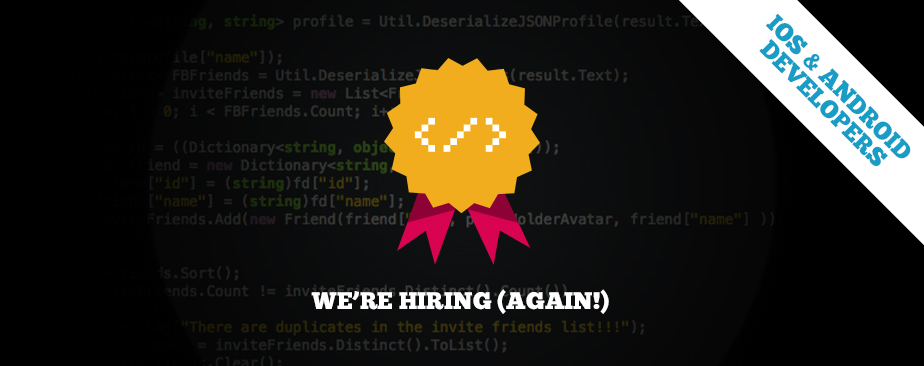 iOS and Android Developers needed